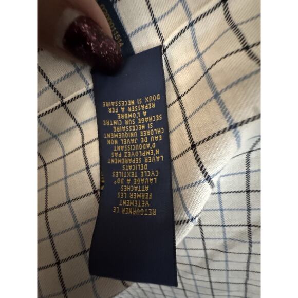 Vintage Polo By Ralph Lauren Men's Black Size XXL Bi Swing Plaid Lined Jacket - Picture 7 of 13